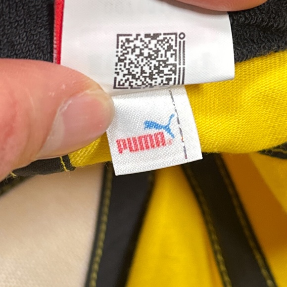 Puma Ferrari Driving Course Corso Pilota Yellow Cotton Strapback Hat Cap - Picture 10 of 11